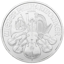 Moneda Filarmónica Viena de Plata de 1 oz 2020