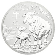 Perth Mint 2oz de Plata - 2021 Año del Buey