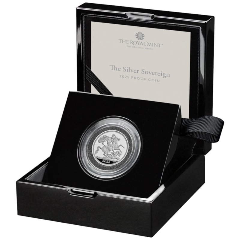 Moneda Soberano de Plata Proof en Caja Original 2025