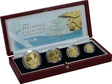 Juego de 4 Britannias Proof 2006 (en Caja Original)