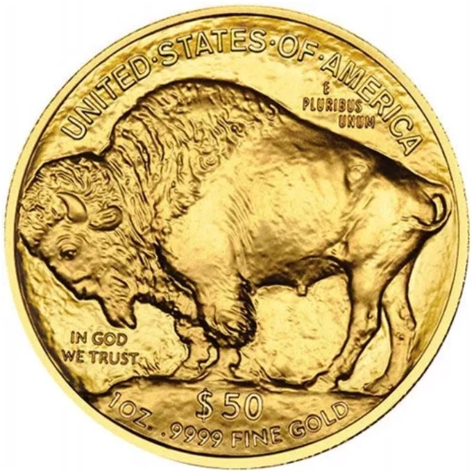 Moneda Búfalo Americano de Oro de 1 oz 2021