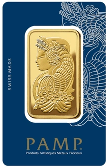 Lingote de Oro de 50 g PAMP