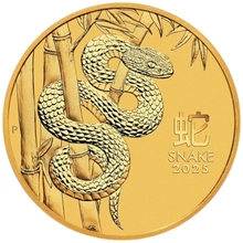 Moneda Oro 1/2 oz Año de la Serpiente 2025