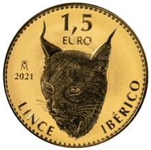 Moneda Lince Ibérico de Oro de 1 oz