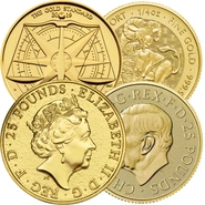 Moneda de Oro 1/4 oz Serie Lunar/Bestias de la Reina/Estándar