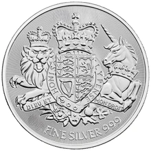 Moneda Royal Arms de Plata de 1 oz 2026