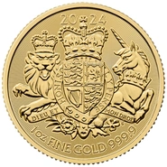 Moneda Escudo de Armas de Oro de 1 oz 2024