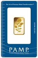 Lingote de Oro de 10 g PAMP Rosa