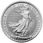 Moneda Britannia de Oro de 1 oz 2022