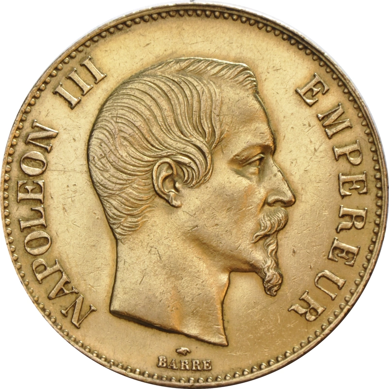 Moneda 100 Francos Franceses de Oro (de Nuestra Elección)