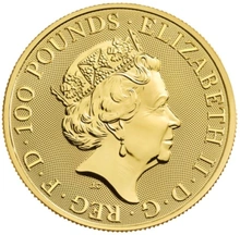 Moneda Mitos y Leyendas Robin Hood de Oro de 1 oz