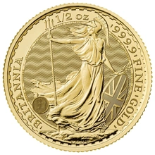 Moneda Britannia de Oro de 1/2 oz (de Nuestra Elección)