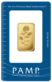 Lingote de Oro de 20 g PAMP Rosa