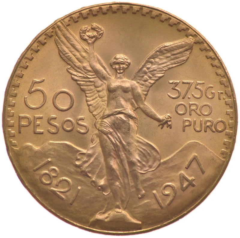Moneda 50 Pesos Mexicanos