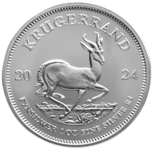 Moneda Krugerrand de 1 oz de Plata 2024