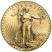 Moneda American Eagle de Oro de 1/4 oz 2024