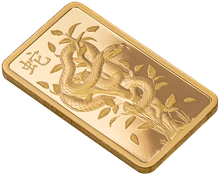 Lingote de Oro de 5 g PAMP Año de la Serpiente 2025