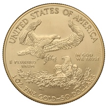 Águila Estadounidense de 1oz de Oro 2019
