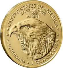 Moneda American Eagle de Oro de 1 oz 2026
