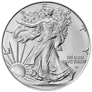 Moneda American Eagle de Plata de 1 oz (de Nuestra Elección)