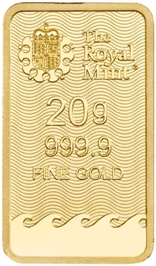 Lingote de Oro de 20 g Britannia