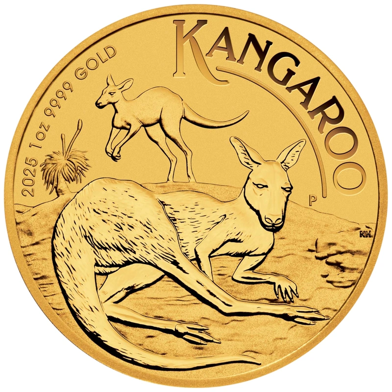 Moneda Canguro Australiano de Oro de 1 oz 2025