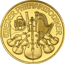 Moneda Filarmónica Viena de Oro de 1 oz 2007