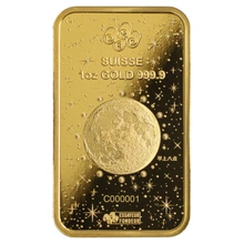 Lingote de Oro de 1 oz PAMP Año del Dragón 2024