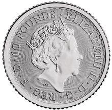 Moneda Britannia de Oro de 1/10 oz 2022