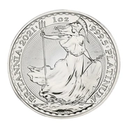 Moneda Britannia de Platina de 1 oz al Mejor Precio