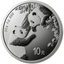 Moneda Panda Chino de Plata de 30 g 2023