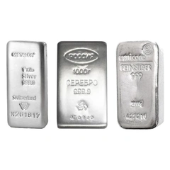 1kg Lingote de plata Grado B