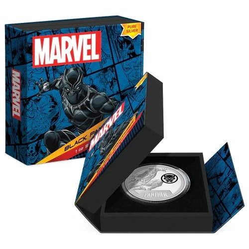 Moneda Plata 1 oz Proof - Black Panther 2023