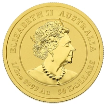 Perth Mint 1/2 oz de Oro - 2021 Año del Buey
