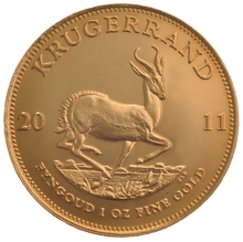 Moneda Krugerrand de 1 oz de Oro 2011