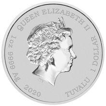 Moneda 1oz Plata Krusty El Payaso
