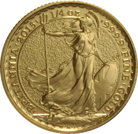 2015 1/4oz Gold Britannia Coin