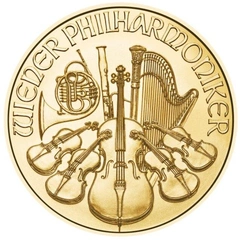 Moneda Filarmónica Viena de Oro de 1/10 oz 2023