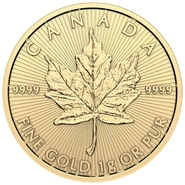 Moneda de Oro MapleGram 1 g
