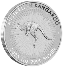 Moneda Canguro Australiano de Plata de 1 oz 2026