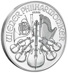 Moneda Filarmónica Viena de Plata 2026