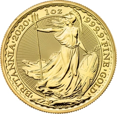 Moneda Britannia de Oro de 1 oz 2020