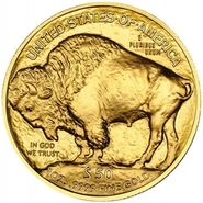Moneda Búfalo Americano de Oro de 1 oz 2021