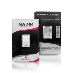 Lingote de Plata de 5 g Nadir