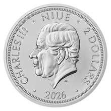Moneda de plata León checo 2026 1 oz