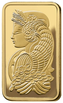 Lingote de Oro de 2,5 g PAMP