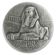 Moneda de Plata de 5 onzas en caja 2019 Esfinge de Hatshepsut