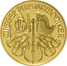 Filarmónica Austriaca de 1oz de Oro 2012