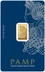 Lingote de Oro de 2,5 g PAMP