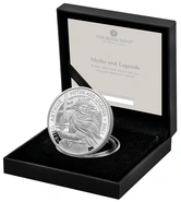 Moneda Mitos y Leyendas Rey Arturo de Plata de 1 oz 2023